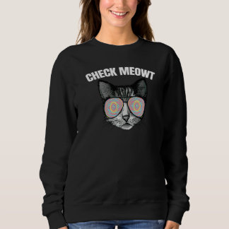 Check Meowt Sweatshirt