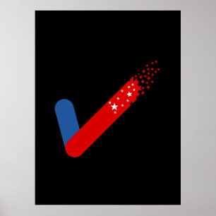 Check Out America First July 4th Poster