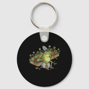 Check Out Bed Magic Happens Funny Frog Gardener Key Ring