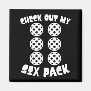 Check out my 6 pack pickleball lover player funny magnet