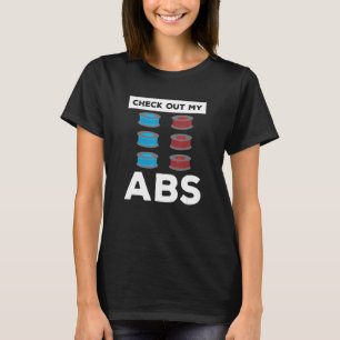Check Out My Abs 3d Print Printer Printing Operato T-Shirt