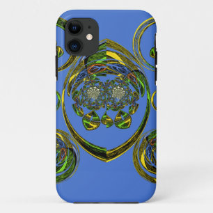 Check out my blue curves iPhone 11 case