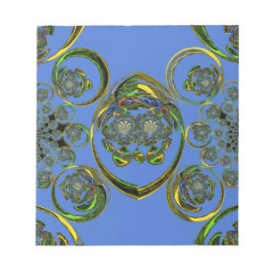 Check out my blue curves notepad