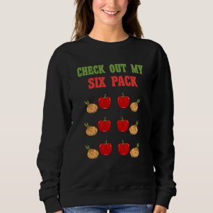 Check Out My Six 6 Pack Onion Paprika Weightlift M Sweatshirt