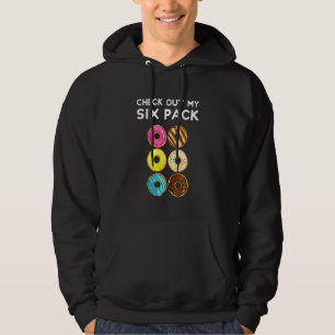 Check Out My Six Pack - Doughnut Doughnuts - Gym Hoodie