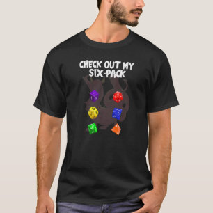 Check Out My Six Pack Gaming Dragon Gamer Men Wom T-Shirt