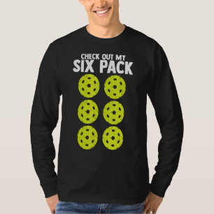 Check Out My Six Pack  Pickleball Player Sport T-Shirt