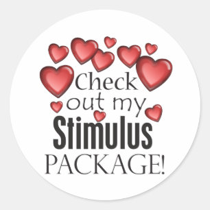 Check out my Stimulus Package Classic Round Sticker