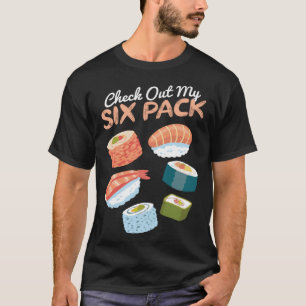 Check out my Sushi Six Pack I Sushi Japanese Food T-Shirt