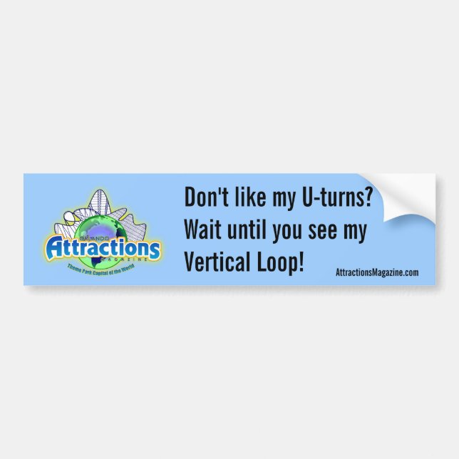 Check out my Vertical Loop Bumper Sticker (Front)