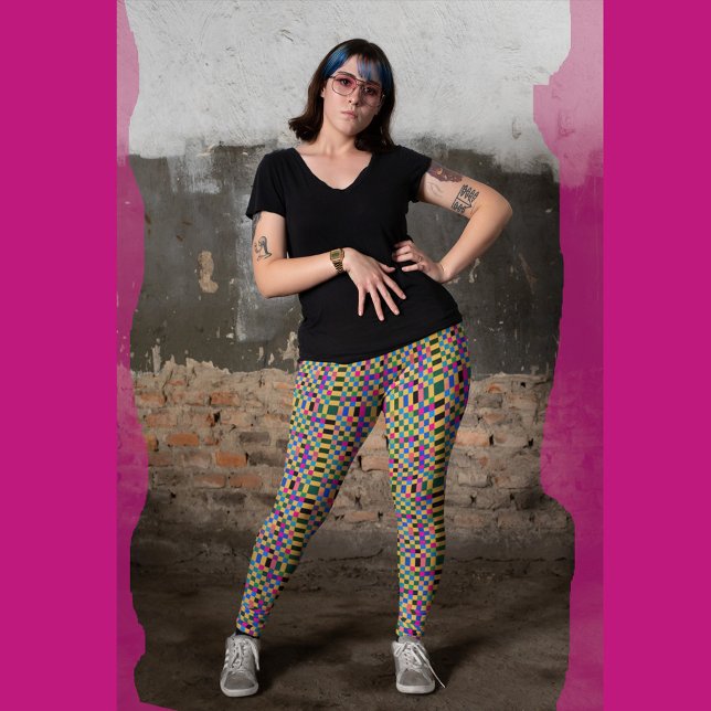 Check Pattern 5 Leggings (Creator Uploaded)