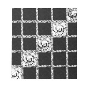 check pattern notepad