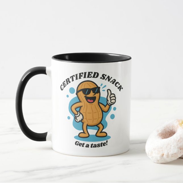 Check this nut out: Certified Snack Mug (With Donut)