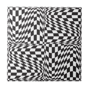 Check Twist Ceramic Tile