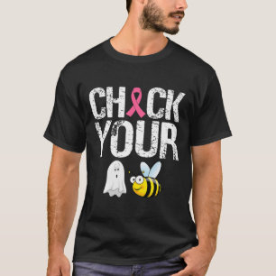 Check Your Boo Bees Shirt Funny Breast Cancer Hall