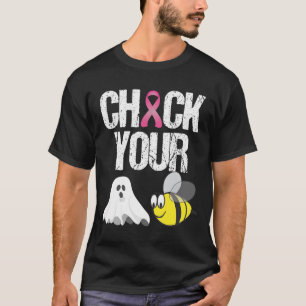 Check Your Boo Bees Shirt Funny Breast Cancer Hall