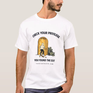 Check Your Privilege - Bitcoin Women's T-Shirt
