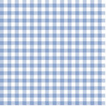Checked Blue Gingham Classic Pattern Standing Photo Sculpture<br><div class="desc">A traditional blue check gingham,  a classic design.</div>
