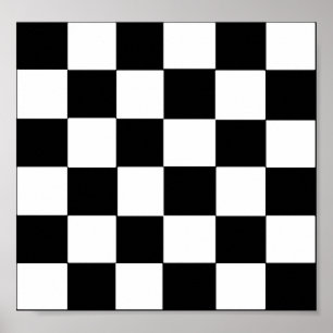 checker board poster