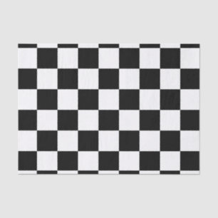 Checker Flag Chess Checkerboard  Tissue Paper