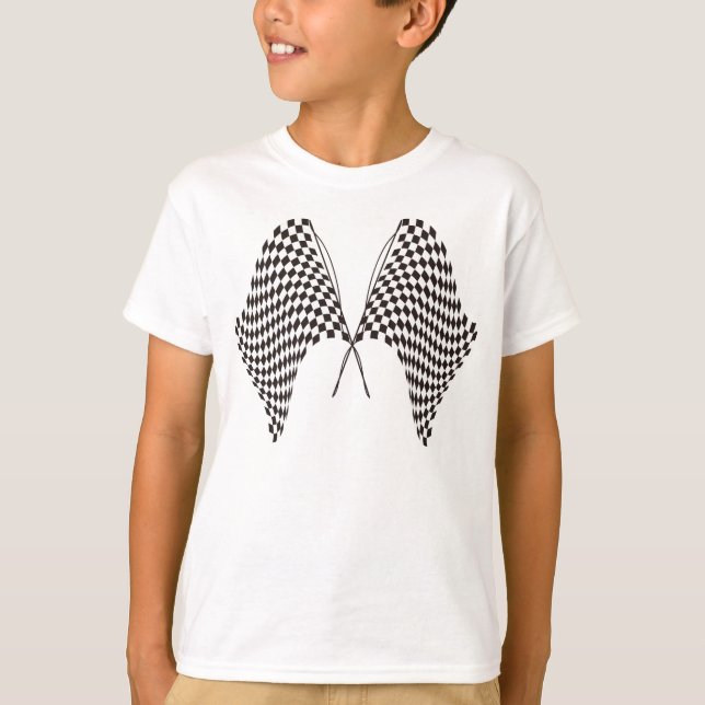 Checker_Flag T-Shirt (Front)