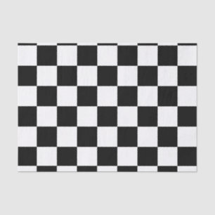 Checker Flag Tissue Paper