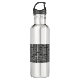 Checker Square Seamless Checkerboard Optical Party 710 Ml Water Bottle