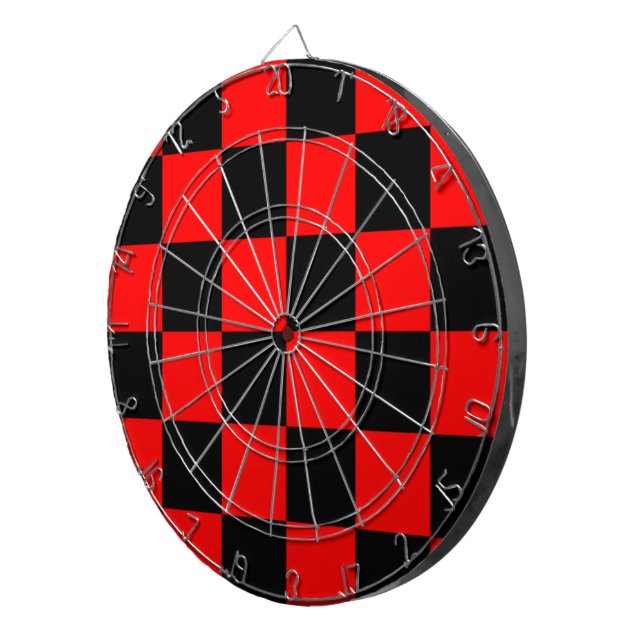 CHECKERBOARD DARTBOARD (Front Right)