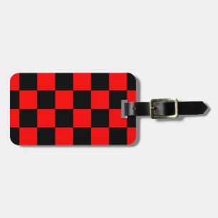 CHECKERBOARD LUGGAGE TAG