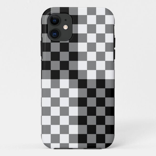 CHECKERBOARD PATTERN Case-Mate iPhone CASE (Back)