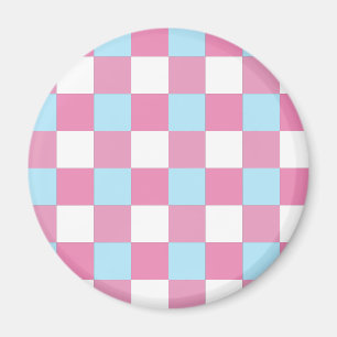 Checkerboard Pattern Magnet