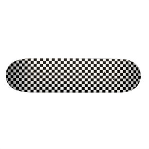 Checkerboard Pattern Skateboard