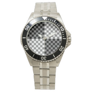 CHECKERBOARD PATTERN WATCH