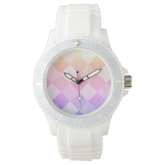 CHECKERBOARD Patterned Design Watch