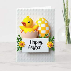 Checkerboard Spring Card