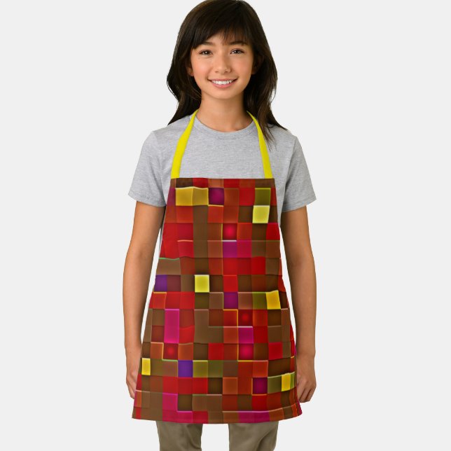 "Checkered Affair" Small Apron (Insitu)