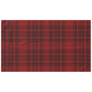 CHECKERED COUNTRY PLAID RED TABLECLOTH