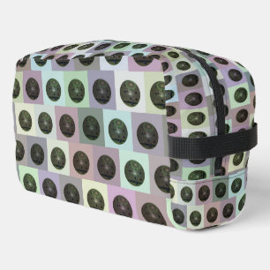 Checkered Lawn Bowls Pop Art, Dopp Kit