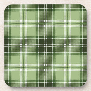Checkered pattern coaster