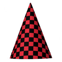 Checkered Red and Black