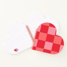 Checkers Imperial Red Heart-Shaped