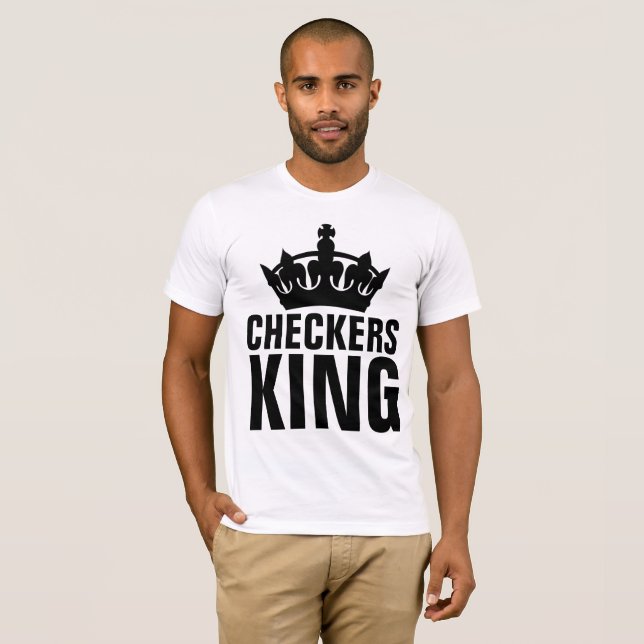 CHECKERS KING T-shirts (Front Full)