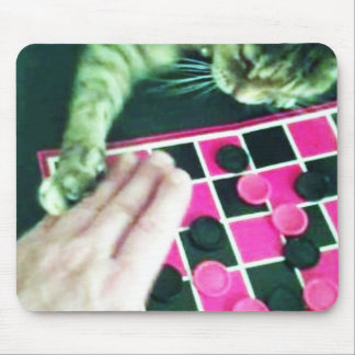 Checkers Kitty Mousepad! by JokeApptv Tm Mouse Pad