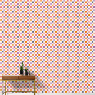 Checkers Pastel Cosy  Wallpaper