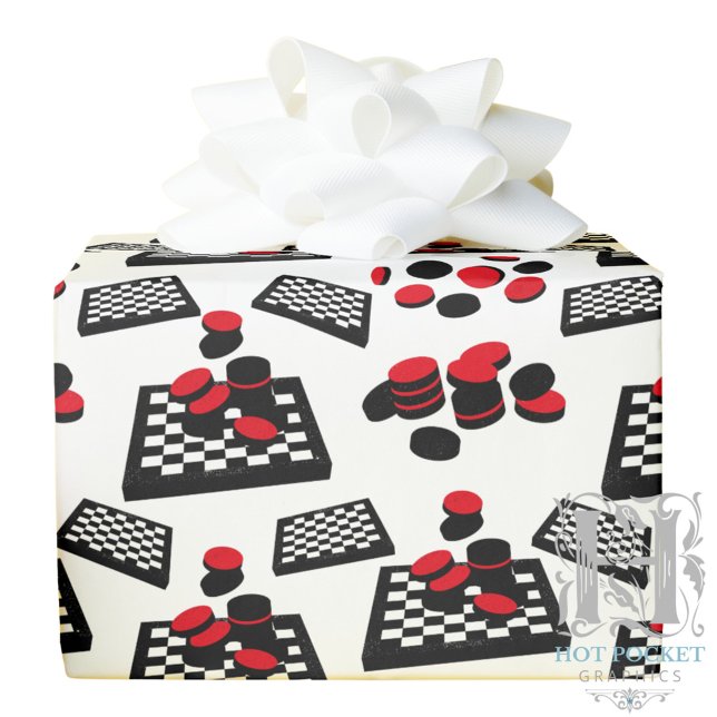 Checkers Wrapping Paper (Creator Uploaded)