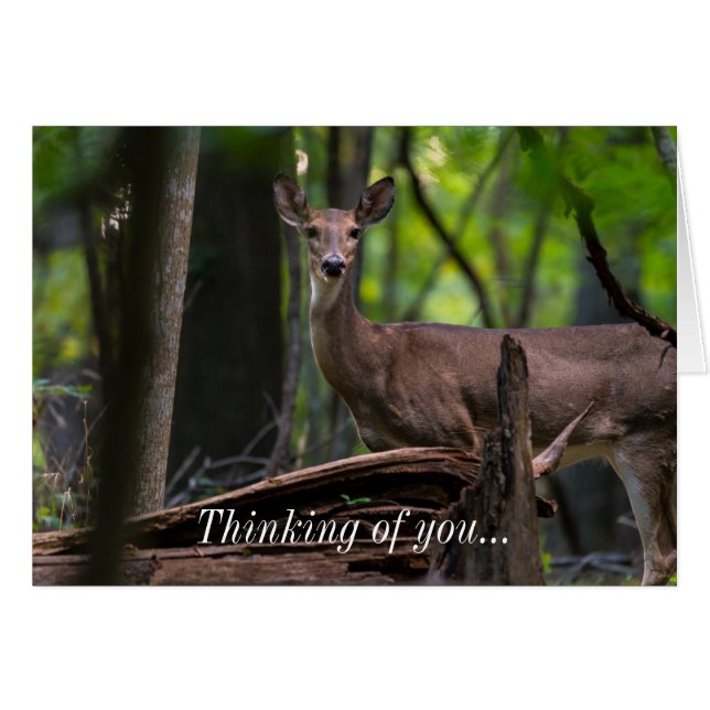 Checking You Out Thinking Of You Card (Front Horizontal)