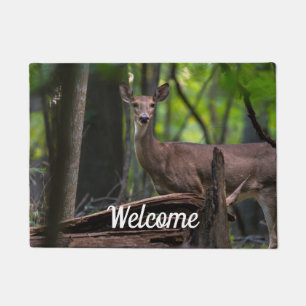 Checking You Out Welcome Doormat