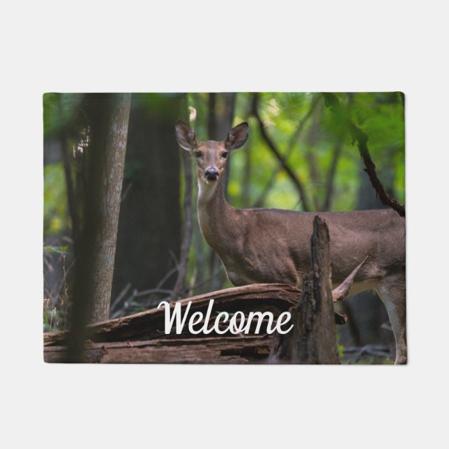 Checking You Out Welcome Doormat (Front)