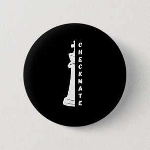 Checkmate 6 Cm Round Badge