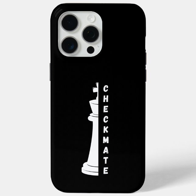 Checkmate Case-Mate iPhone Case (Back)